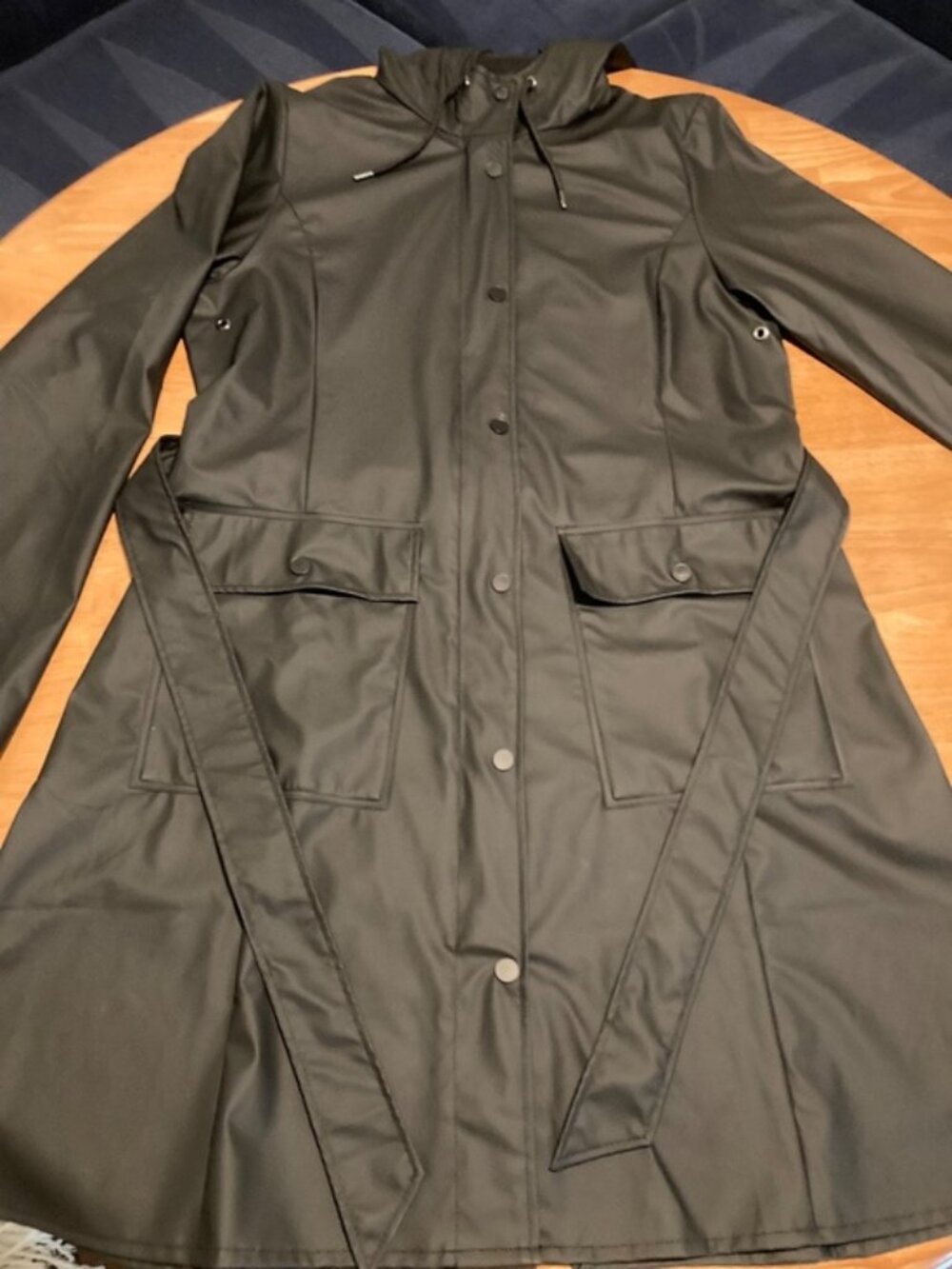 RAINS brand Belted Raincoat